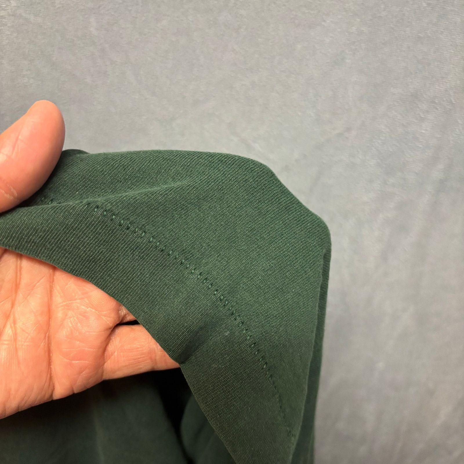 Other Vintage Blank XL Tee Shirt Made in USA Green Grunge Skater Size US XL / EU 56 / 4 - 8 Thumbnail