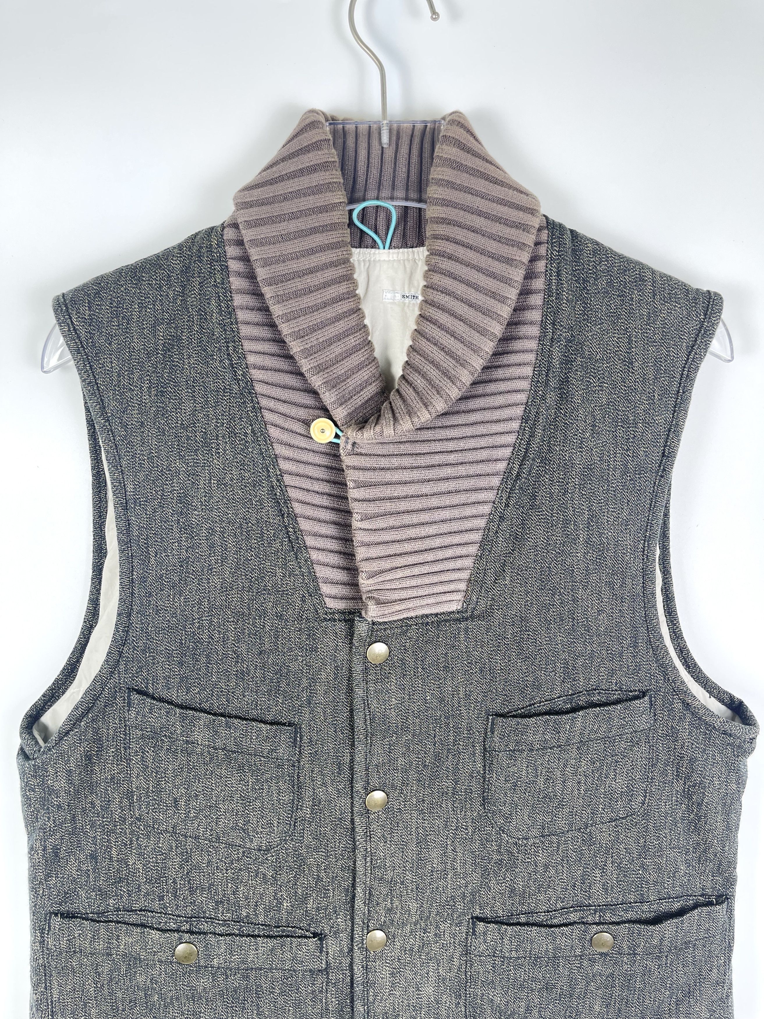 Paul Smith × Paul Smith Red Ear Paul Smith Read Ear Cable Knit Collar Vest Size US L / EU 52-54 / 3 - 2 Thumbnail