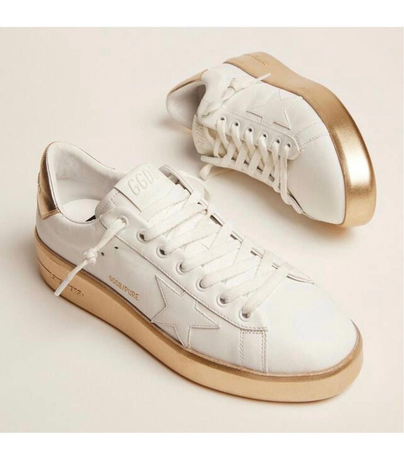 Golden Goose Golden Goose Pure Star Sneakers Size US 7.5 / IT 37.5 - 2 Thumbnail