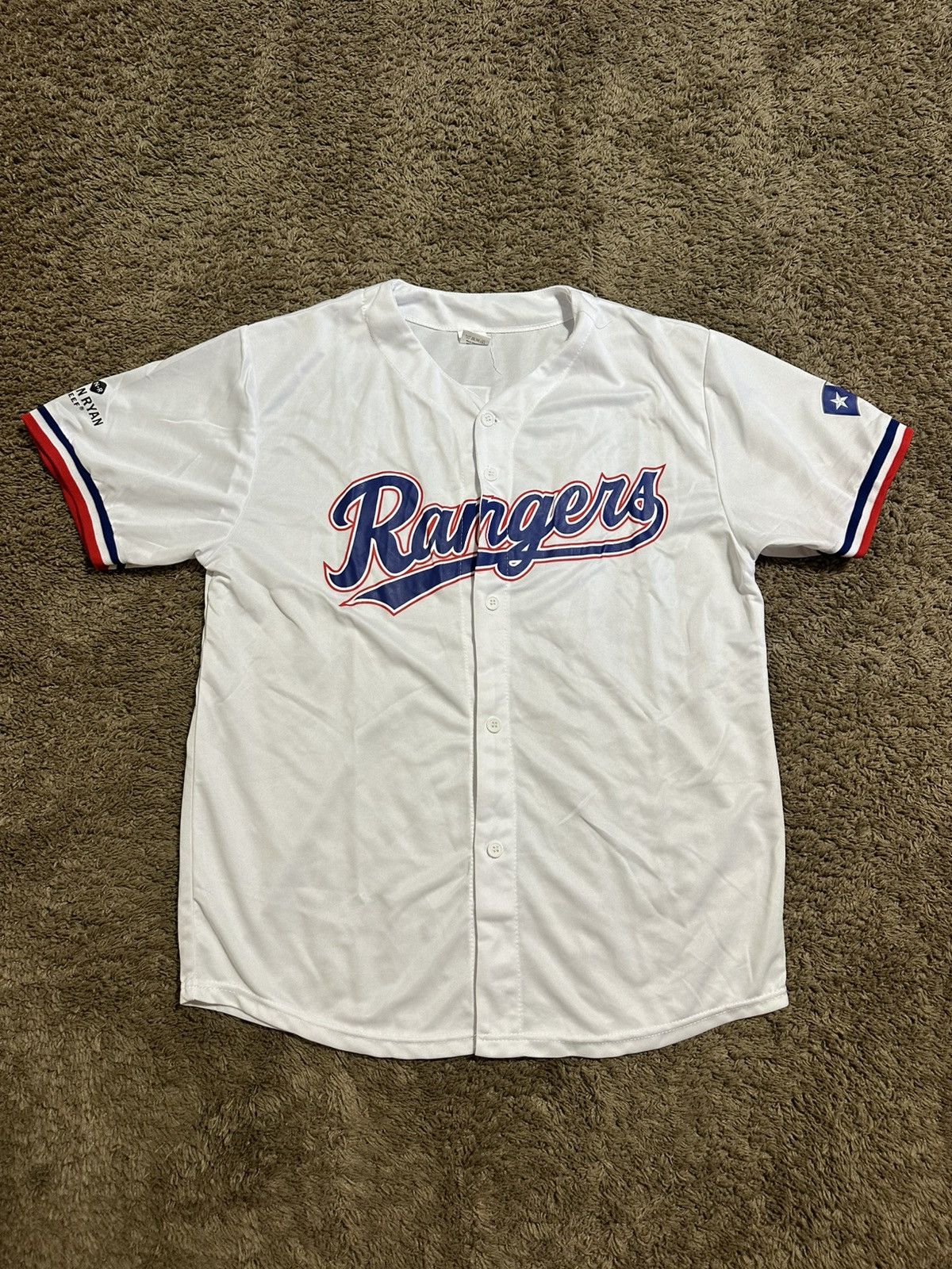 MLB Vintage MLB Texas Rangers “Degrom” jersey 00s size XL Size US XL / EU 56 / 4 - 10 Thumbnail