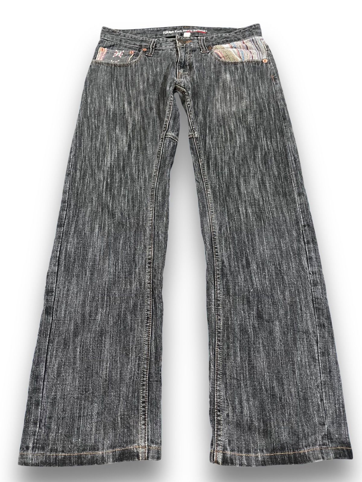 Converse Vintage Japanese Brand Y2K Unique Design Pocket Denim Size US 33 - 1 Thumbnail