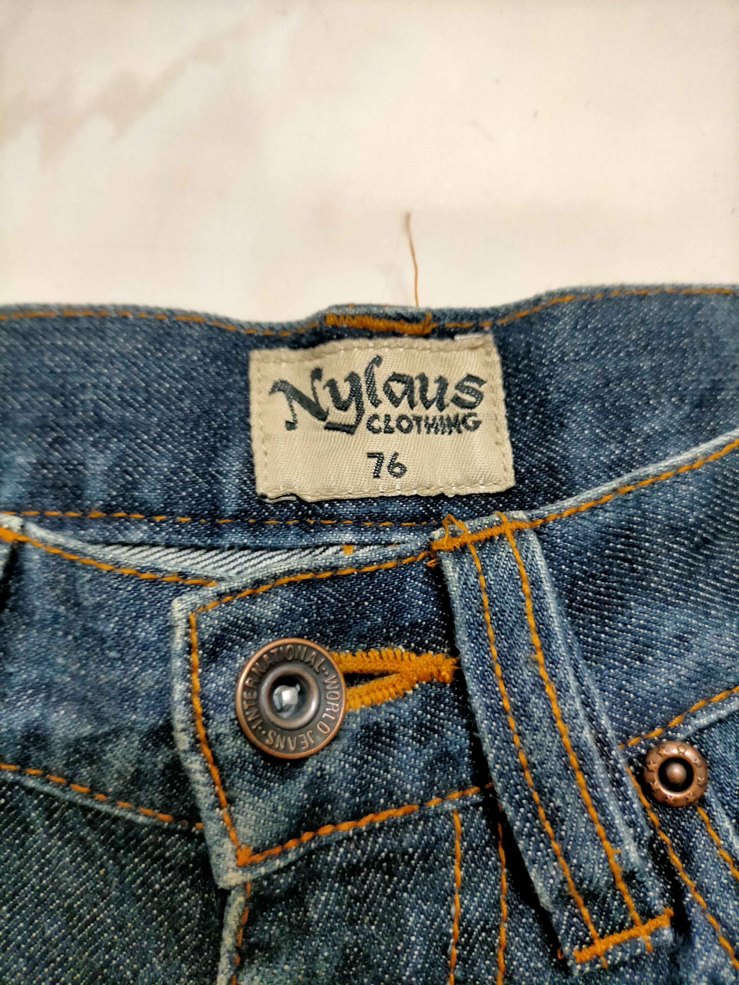 If Six Was Nine × Seditionaries × Tornado Mart 🔥Flare🔥Nylaus Rare Embroidery Wings Jeans Size US 31 - 6 Thumbnail