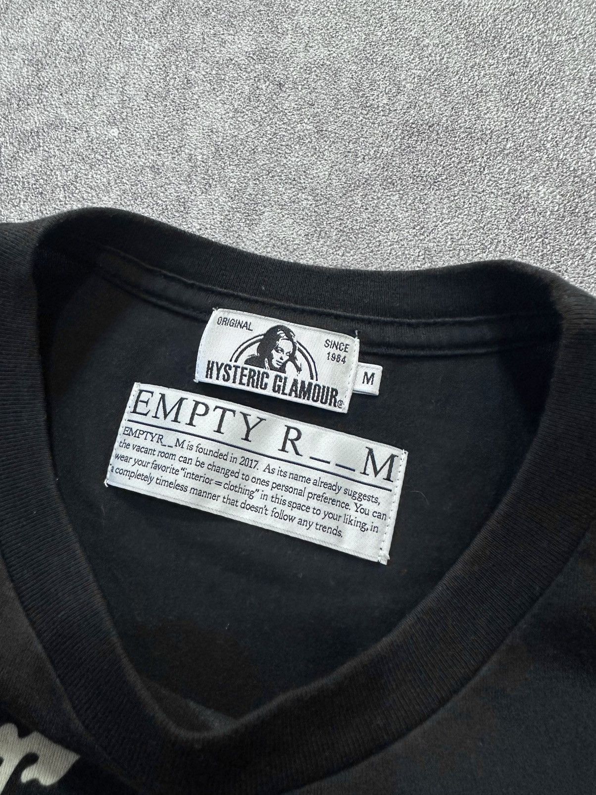 Hysteric Glamour Hysteric glamour x empety rm tee Size US M / EU 48-50 / 2 - 3 Thumbnail