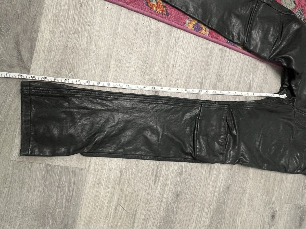 Diesel Distressed leather jeans. Size 29 Size US 29 - 12 Thumbnail