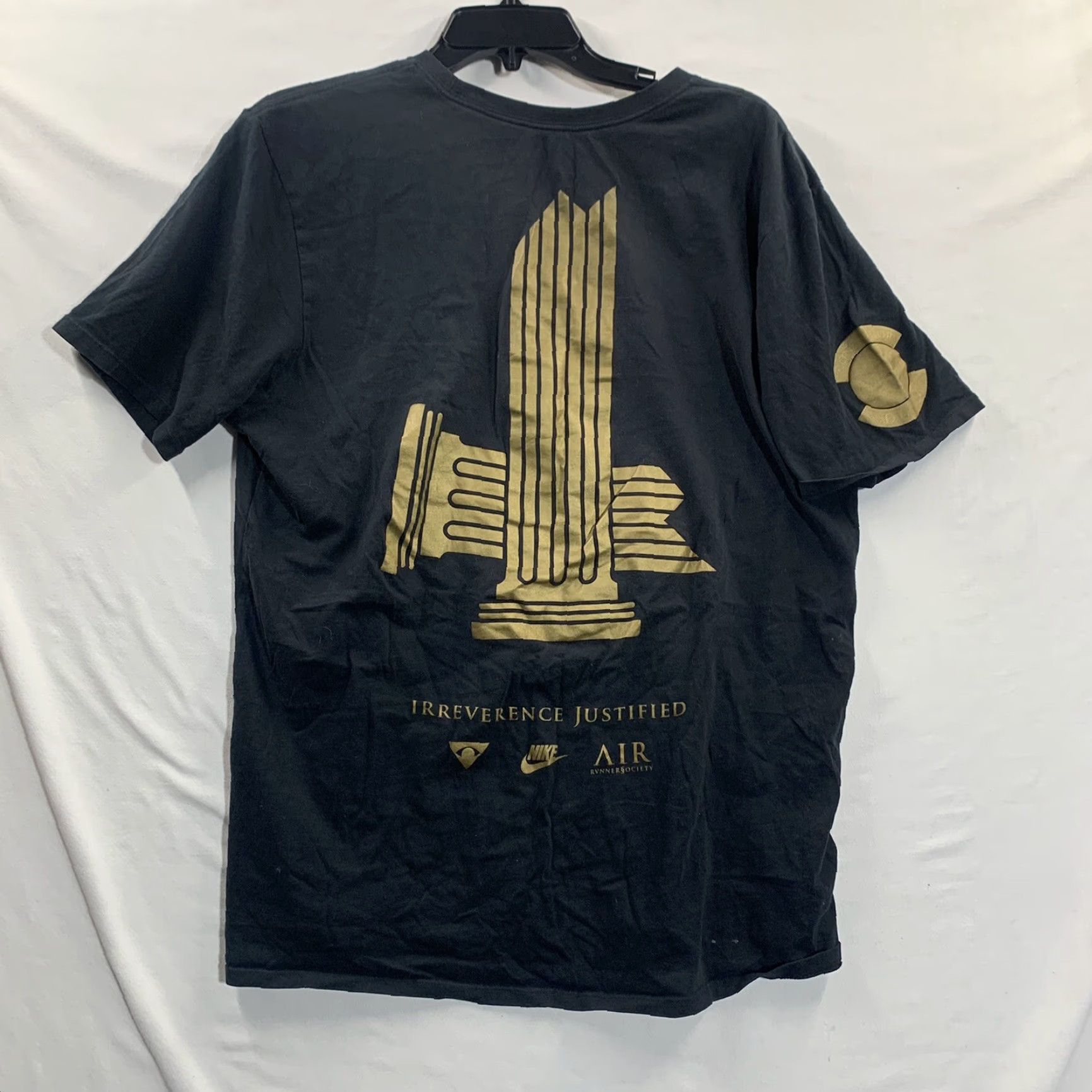 Nike Nike Air Short Sleeve T-Shirt Crew Neck XL Men Black Shirt Men XL Nike Air Short Sleeve T-Shirt Black Crew Neck XL Nike Air Size US XL / EU 56 / 4 - 2 Thumbnail