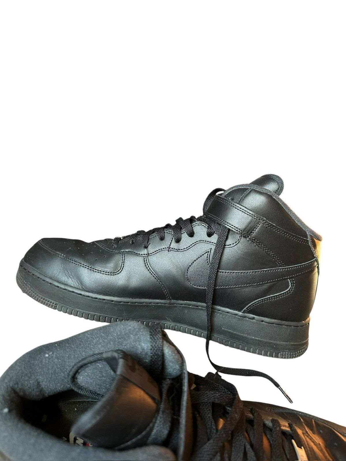 Nike × Supreme Nike x supreme air force high black very rare Size US 15 / EU 48 - 7 Thumbnail