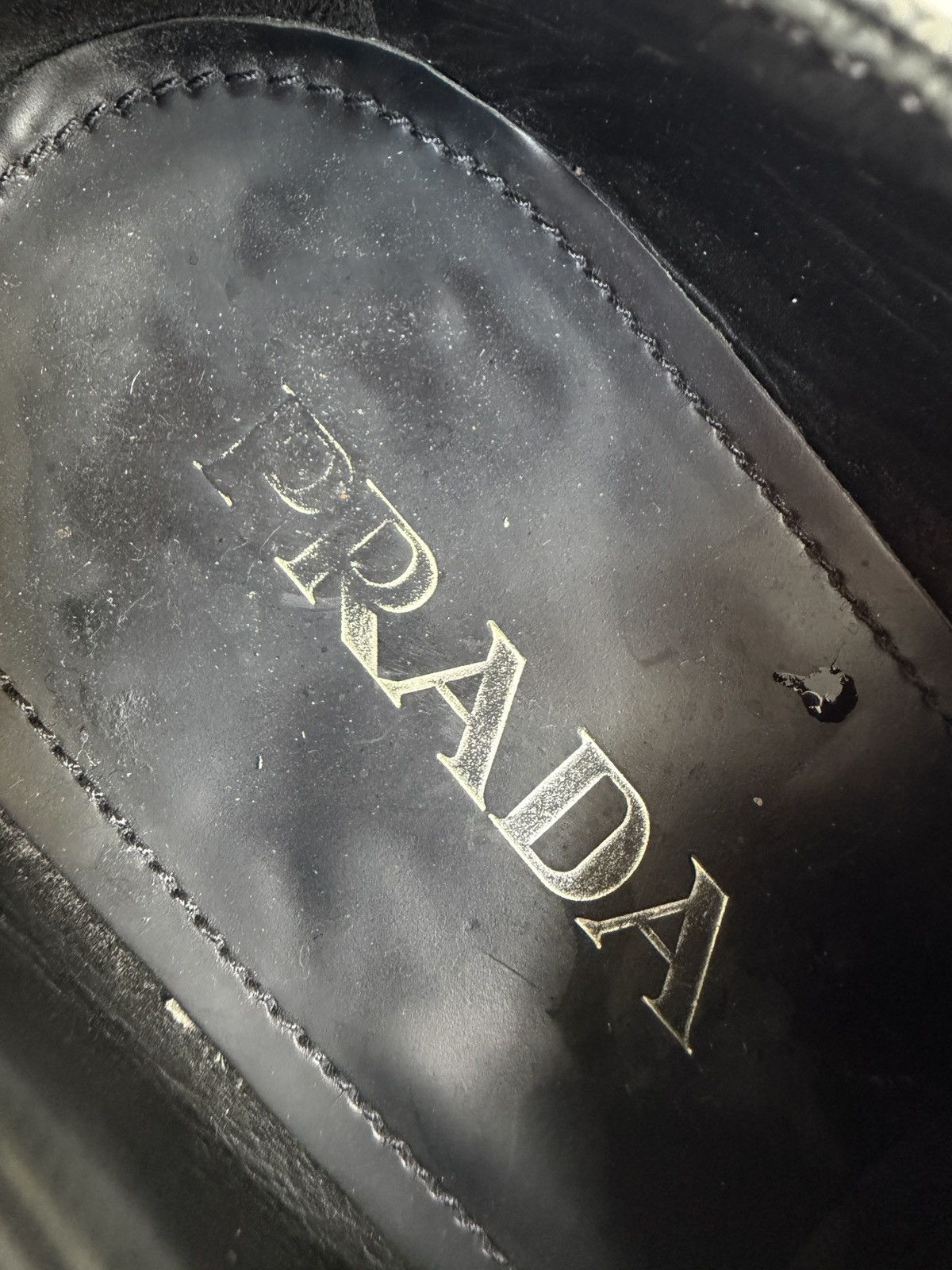 Prada Leather derby Size US 9.5 / EU 42-43 - 12 Thumbnail