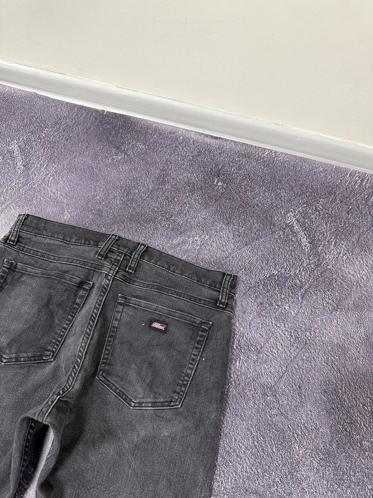 Dickies × Vintage Vintage Dickies Black Painted Work Hype Pants Jeans Size US 34 / EU 50 - 4 Thumbnail