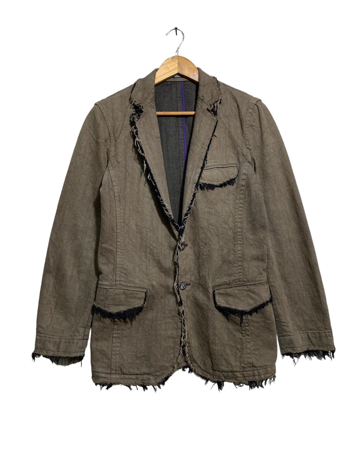 If Six Was Nine × Tornado Mart 🔥TORNADO MART JAPAN FRINGES BROWN JACKET Size US M / EU 48-50 / 2 - 1 Thumbnail