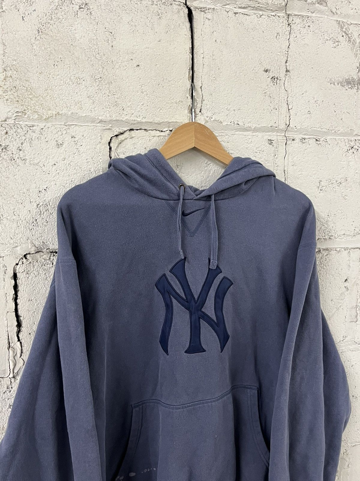 Nike Nike center swoosh vintage NY Yankees rare faded sports Size US XL / EU 56 / 4 - 3 Thumbnail
