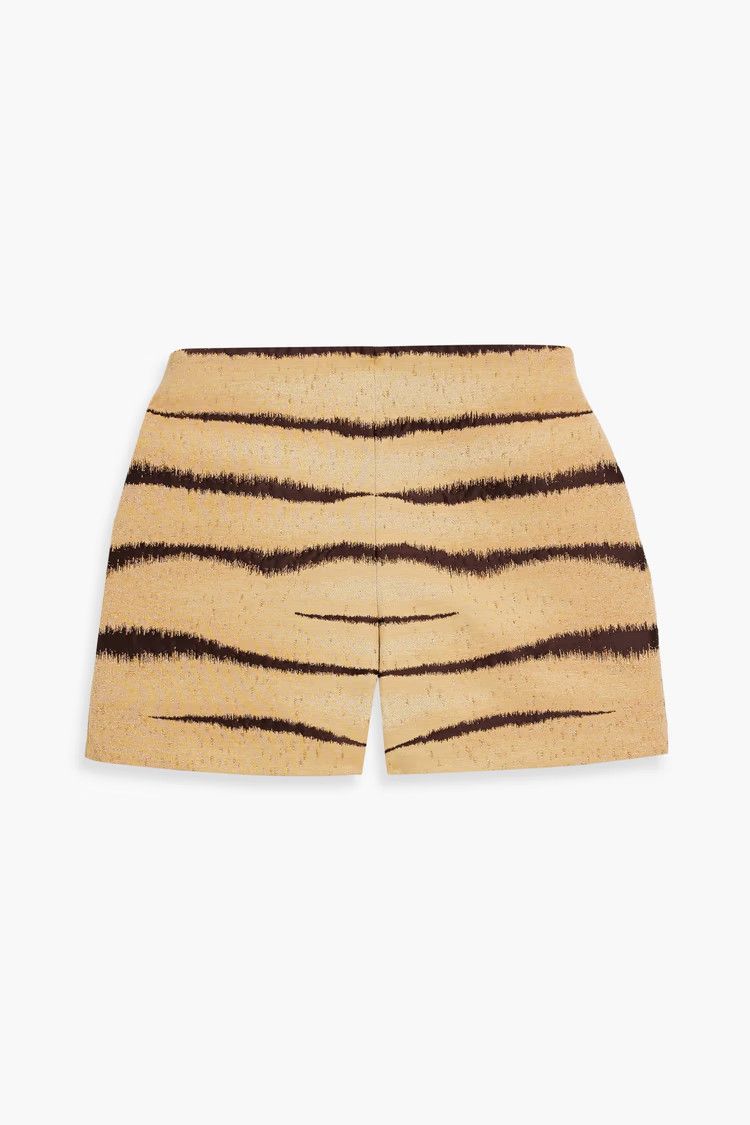Valentino o1y0326 Short in Beige/Brown Size 27" / US 4 / IT 40 - 1 Thumbnail