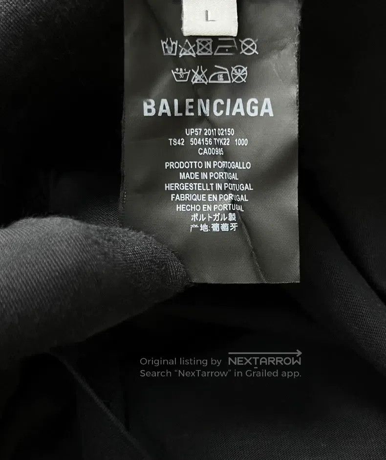 Balenciaga Balenciaga Rainbow city limited distressed lettering short Size US L / EU 52-54 / 3 - 3 Thumbnail