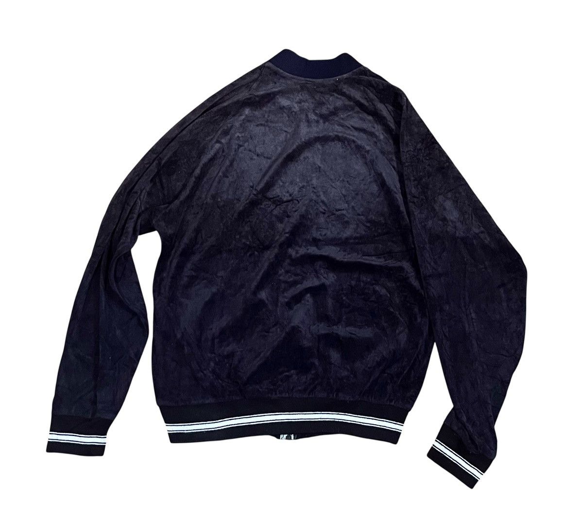 Dior Vintage christian dior logo velvet velour track jacket Size US M / EU 48-50 / 2 - 6 Thumbnail