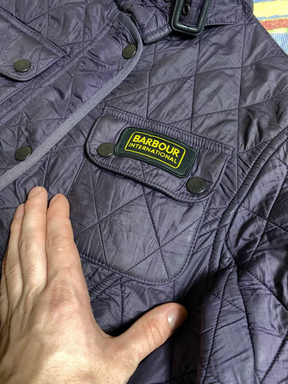 🔥 BARBOUR CORDUROY QUILTED JACKET MADE IN ENGLAND