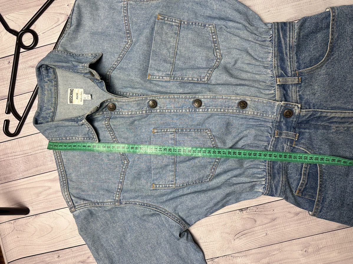 Other Vintage Moschino denim overalls jeans size S/M rare Size L / US 10 / IT 46 - 12 Thumbnail