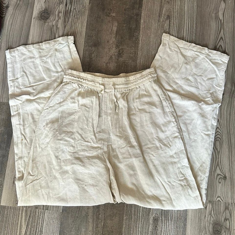 Other sostanza contemporary apparel cream silk pants Size 30" / US 8 / IT 44 - 1 Thumbnail