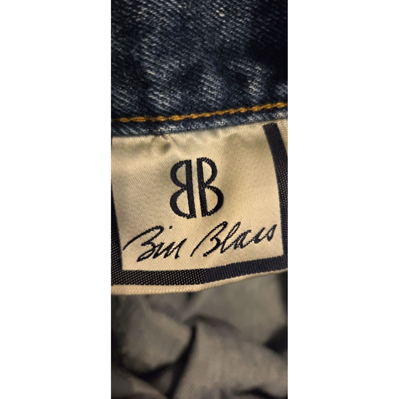 Bill Blass VINTAGE Bill Blass Denim Basic Jeans Jeans 90s Womens 22 Blue Denim Pants 90s Ladies Womens Black? Size 40" / US 18 - 4 Thumbnail