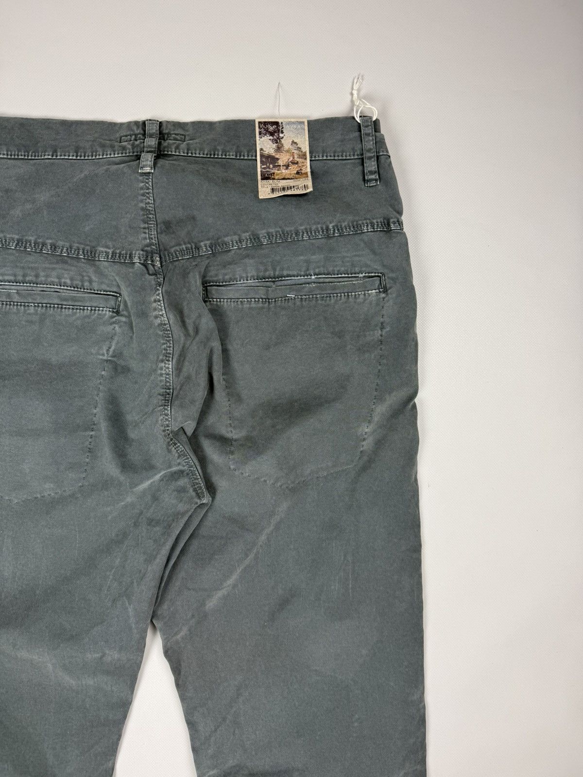 Nudie Jeans BNWT! Nudie Jeans Khaki Slim Concreted Chino Pants Trousers Size US 32 / EU 48 - 23 Thumbnail
