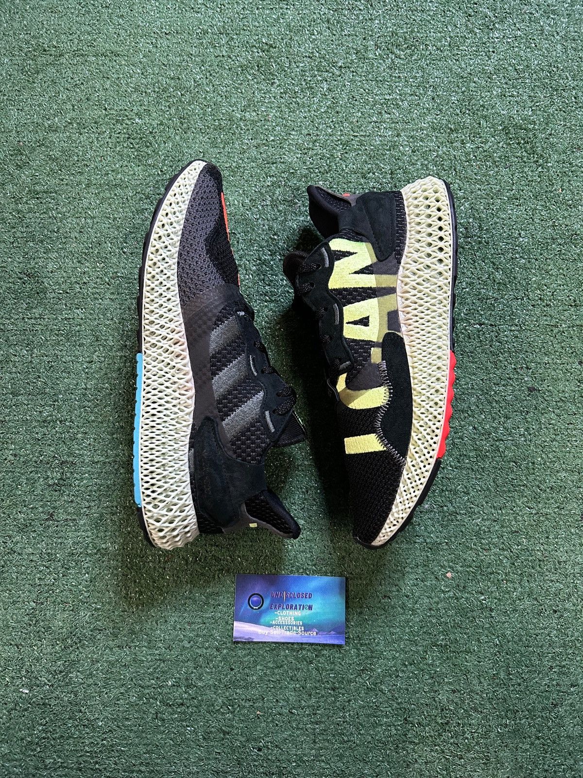 Adidas Adidas ZX 4000 4D I Want I can size 9.5men/11women Size US 9.5 / EU 42-43 - 3 Thumbnail