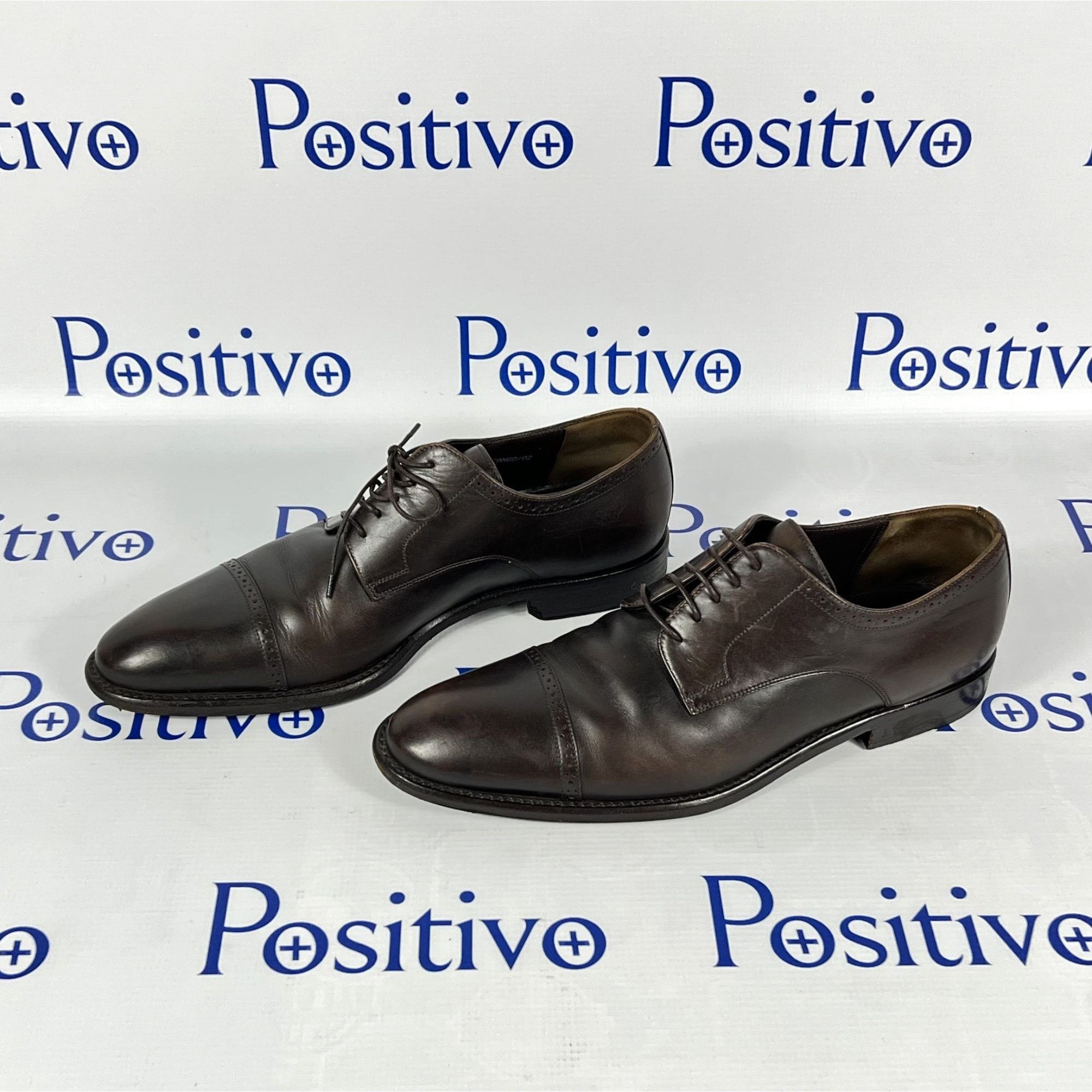 Bally Bally Cango Moka Leather Oxford Shoes US 10.5 Pre-owned Size US 10.5 / EU 43-44 - 2 Thumbnail