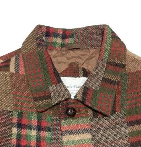 Japanese Brand Vintage Japanese Patchwork Wool Jacket By Louis Chavlon Size US L / EU 52-54 / 3 - 5 Thumbnail
