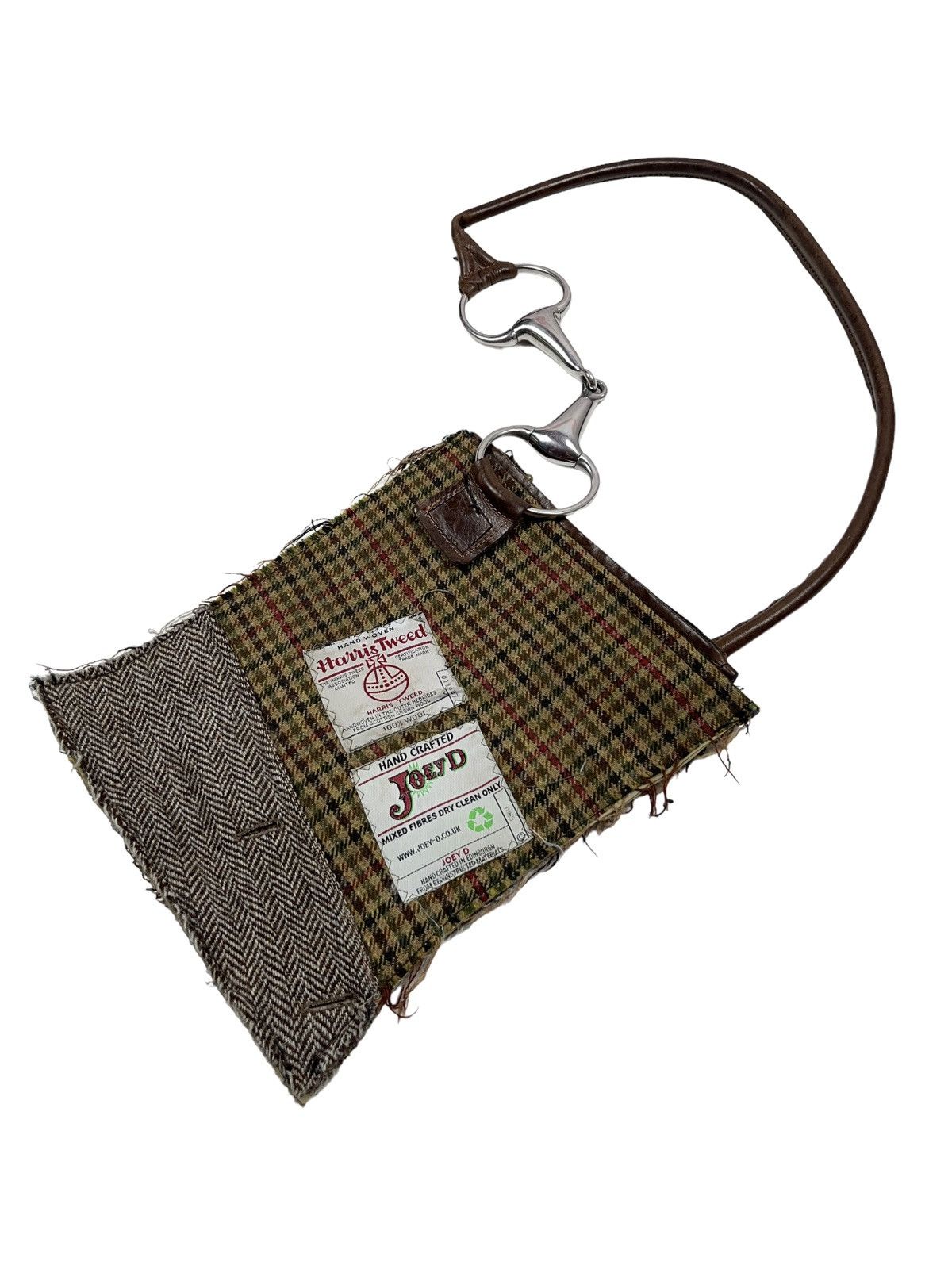 Harris Tweed Vintage Avant Garde Harris Tweed x Joey D Handcrafted Bag Size ONE SIZE - 3 Thumbnail