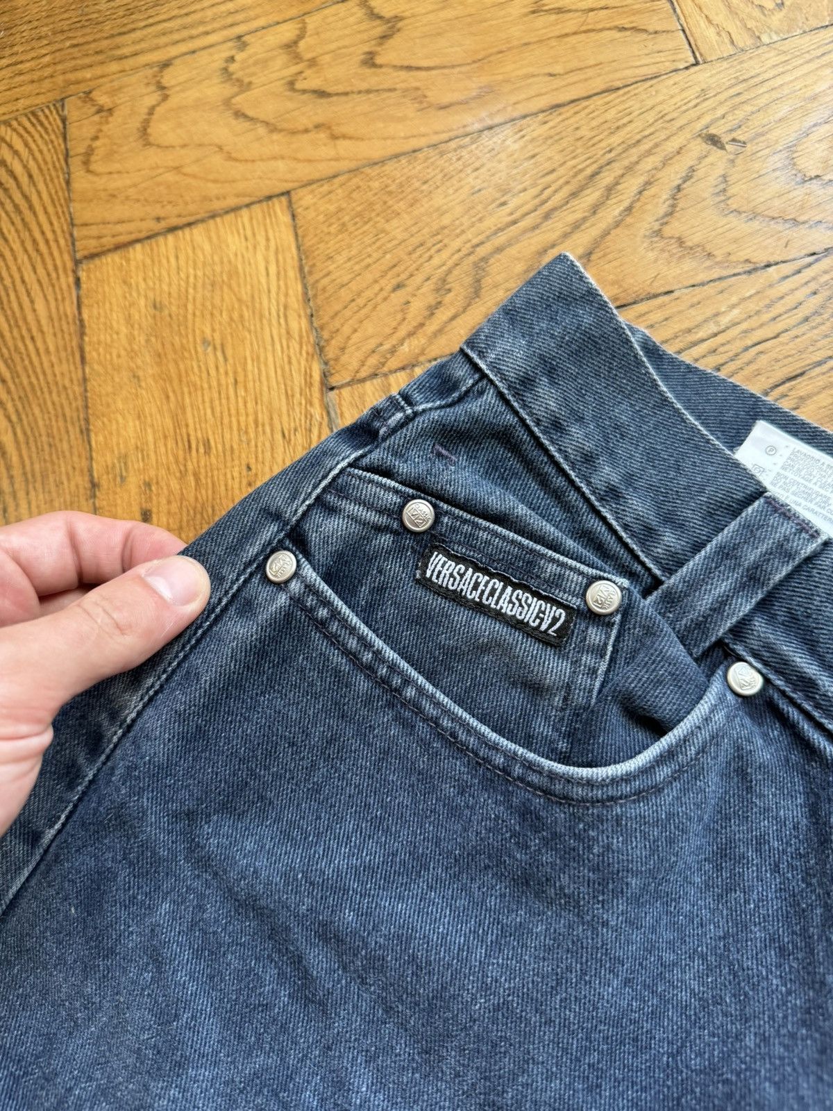 Versace × Vintage Versace Classic V2 Jeans Size US 34 / EU 50 - 9 Thumbnail