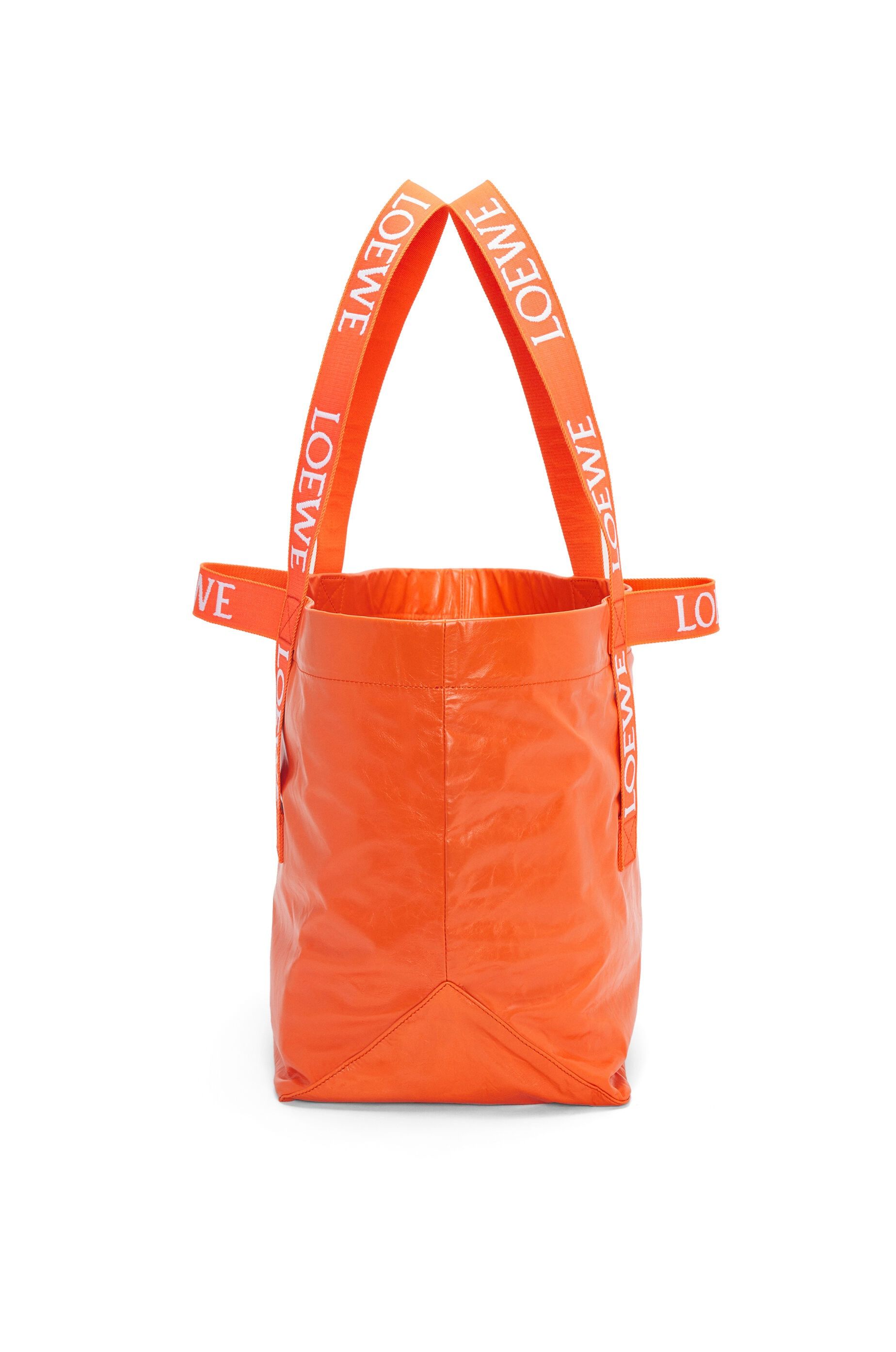 Loewe o1in1g0426 Size: OS / Fold Shopper Bag in Orange Size ONE SIZE - 3 Thumbnail