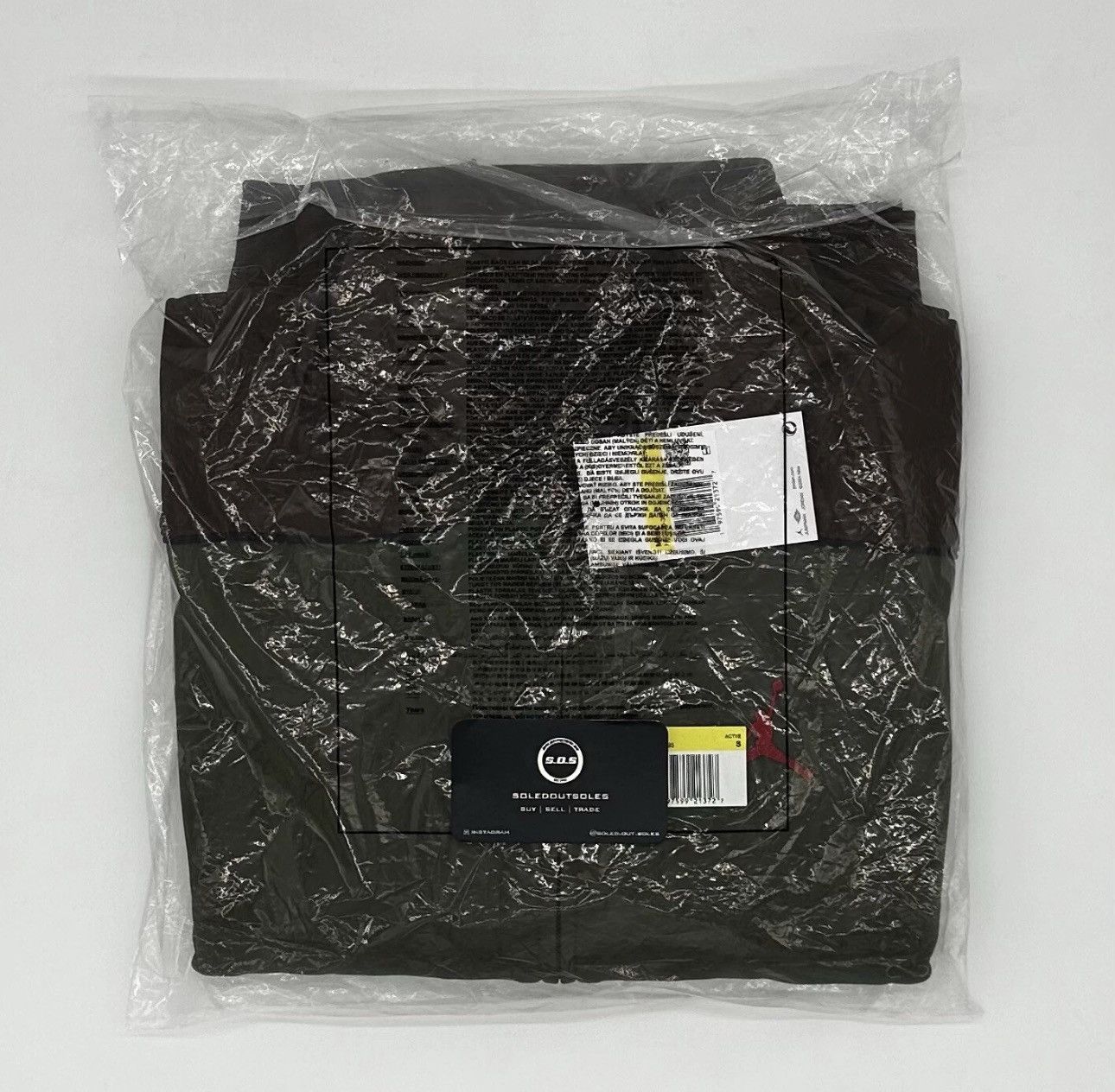Jordan Brand × Supreme Supreme x Jordan Tricot Track Jacket ‘Olive’ - Size Small Size US S / EU 44-46 / 1 - 1 Thumbnail
