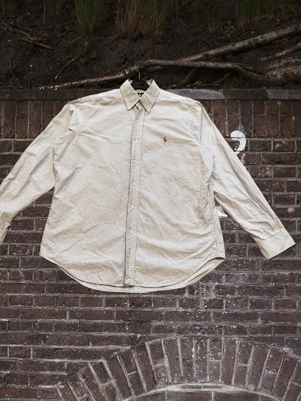 Polo Ralph Lauren Y2K striped shirt Polo Ralph Lauren Vintage Size US XL / EU 56 / 4 - 1 Thumbnail