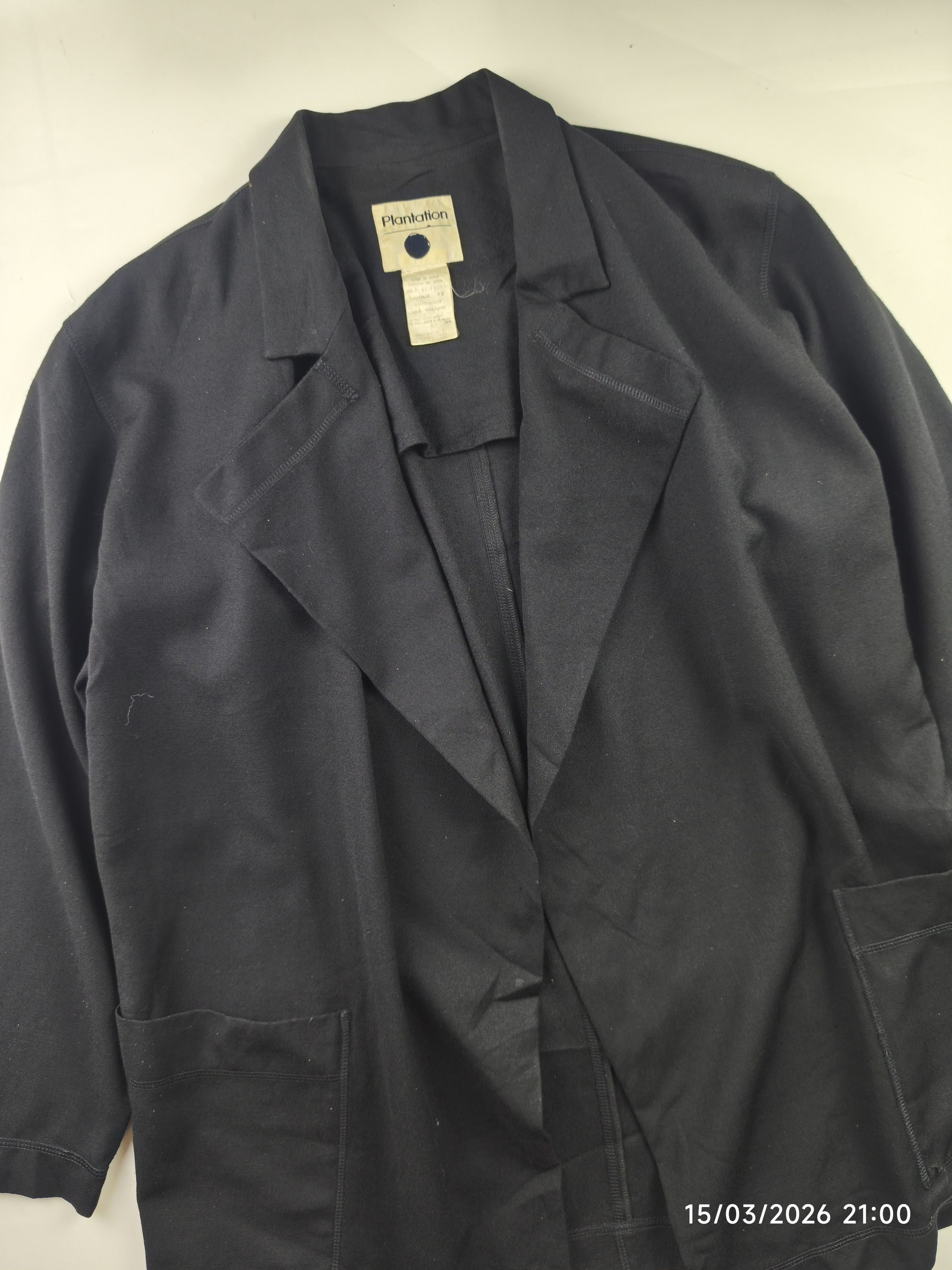 Issey Miyake plantation issey miyake - open cardigan wool Size US XS / EU 42 / 0 - 4 Thumbnail