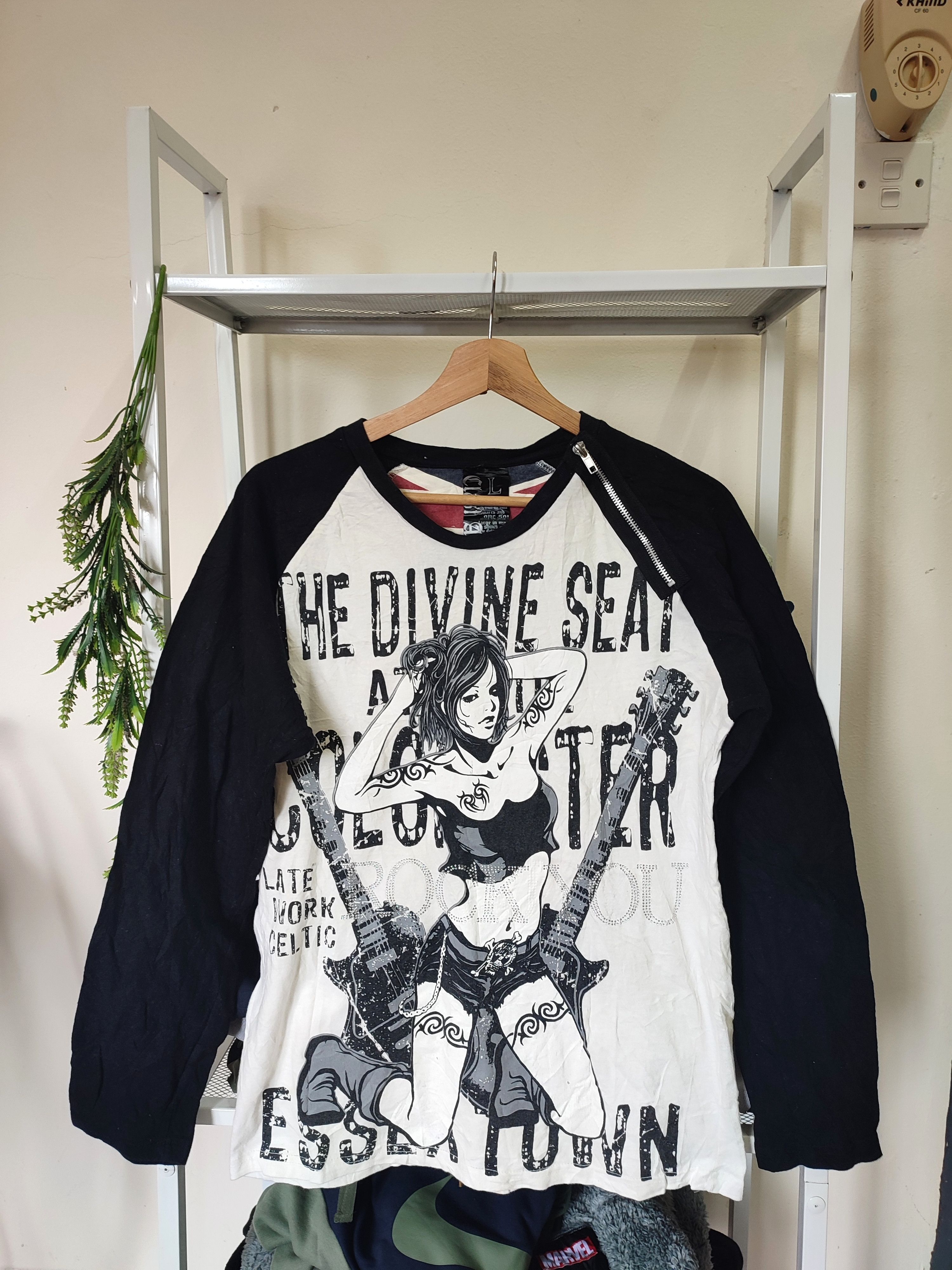 HYSTERIC GLAMOUR SKULLBERRYシースルーロンT Hysteric Glamour × Japanese Brand × Vintage Archive Rare
