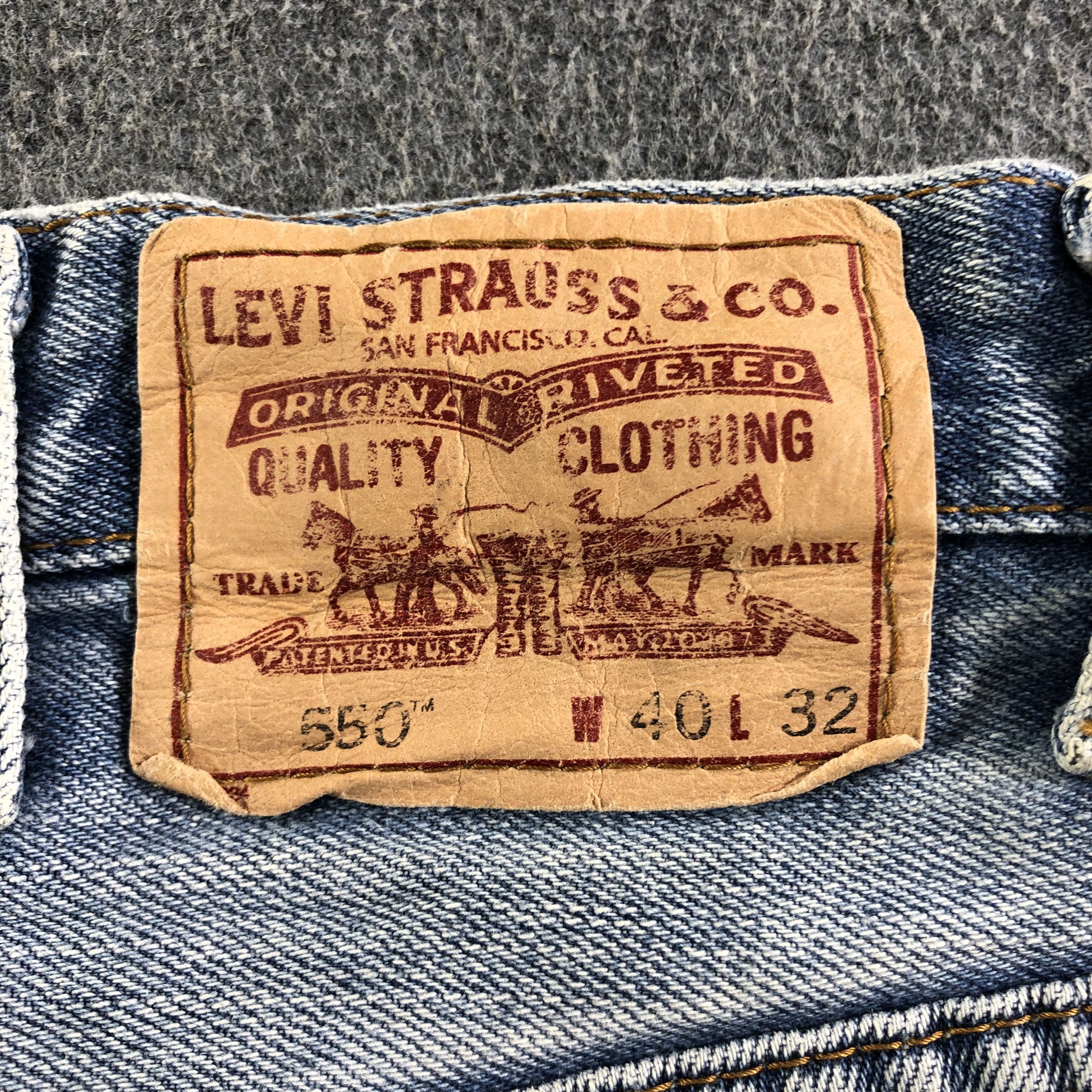 Levi's Vintage Levis 550 Jeans-J3224 Size US 40 / EU 56 - 5 Thumbnail