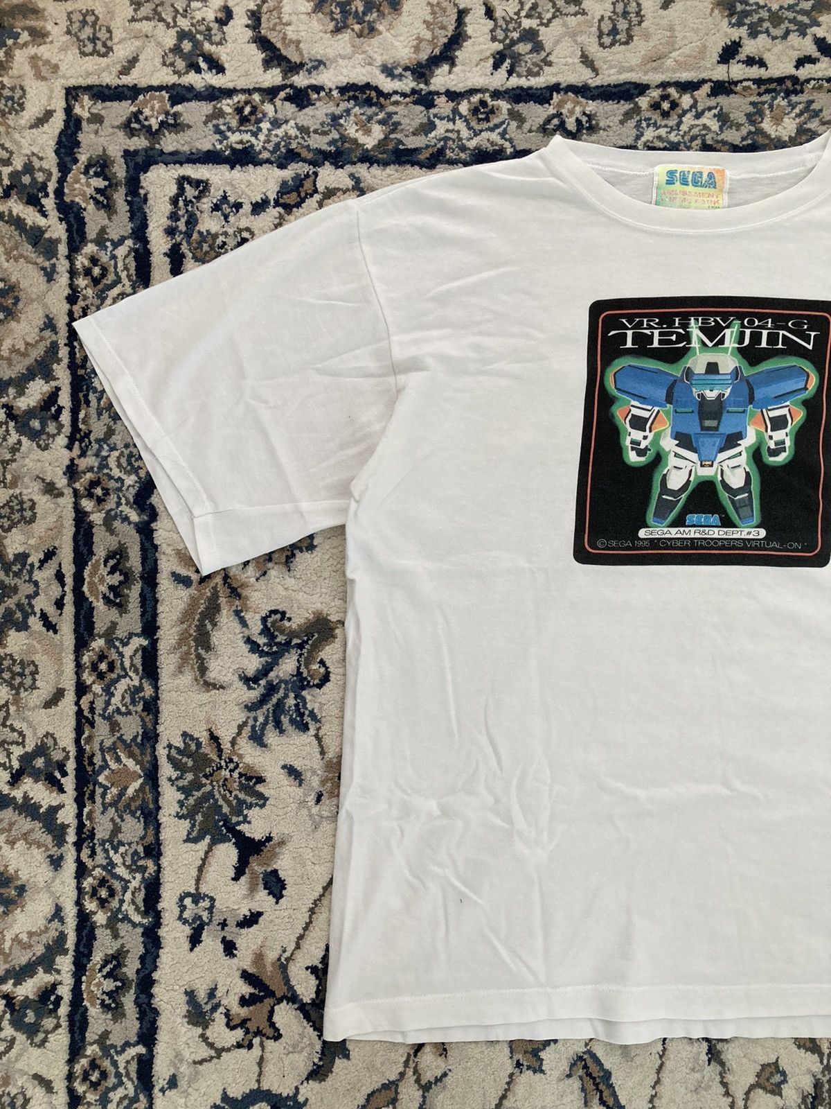 Playstation × Vintage Vintage 1995 Sega Virtual On: Cyber Troopers Size US XL / EU 56 / 4 - 2 Thumbnail