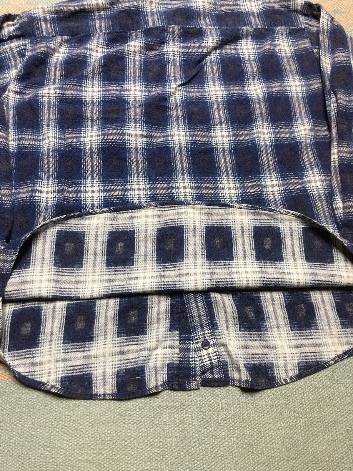 Vintage Vintage 90s flannel shirt brushed cotton soft plaid men’s XL Size US XL / EU 56 / 4 - 5 Thumbnail