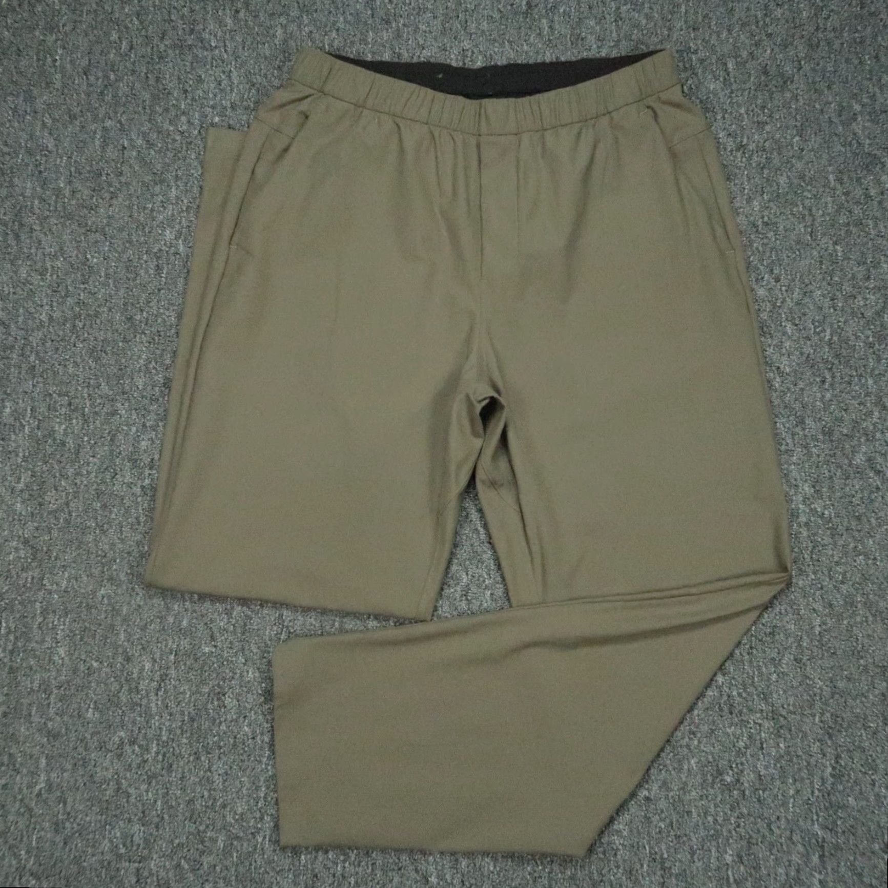 Lululemon Lululemon Pants Men Large Green ABC Pull On Trouser Training Zip Pockets Size US 33 - 2 Thumbnail