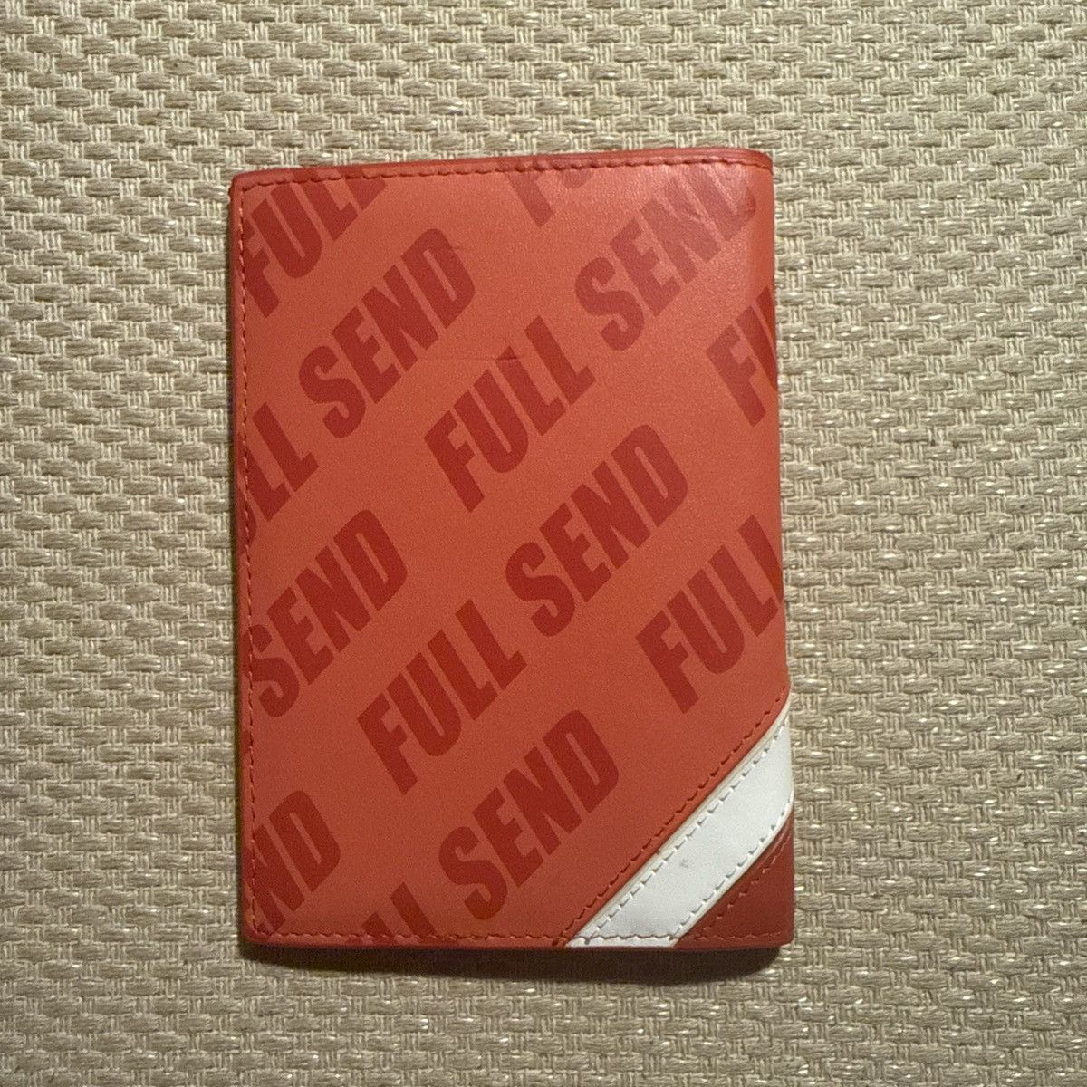 Full Send Full Send Red Passport Holder Size ONE SIZE - 1 Thumbnail