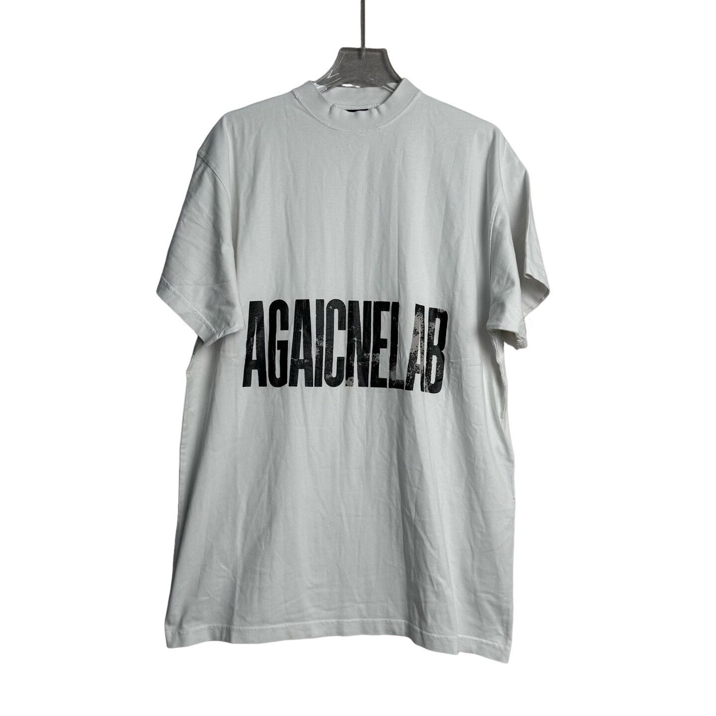 Balenciaga Balenciaga AGAICNELAB Graphic T-Shirt Size 1 Size US S / EU 44-46 / 1 - 1 Thumbnail