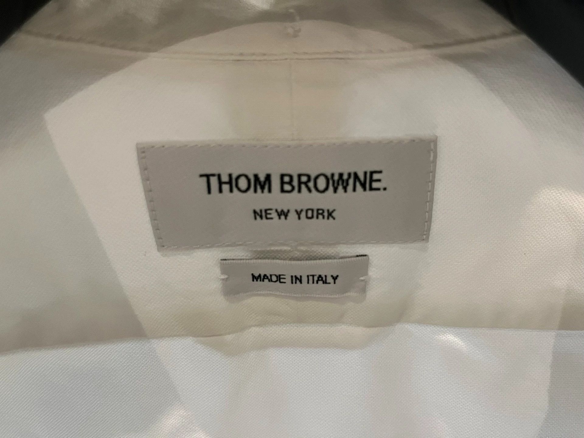 Thom Browne Thom Browne Women's Tricolor Placket Shirt White Size38 Size XS / US 0-2 / IT 36-38 - 4 Thumbnail