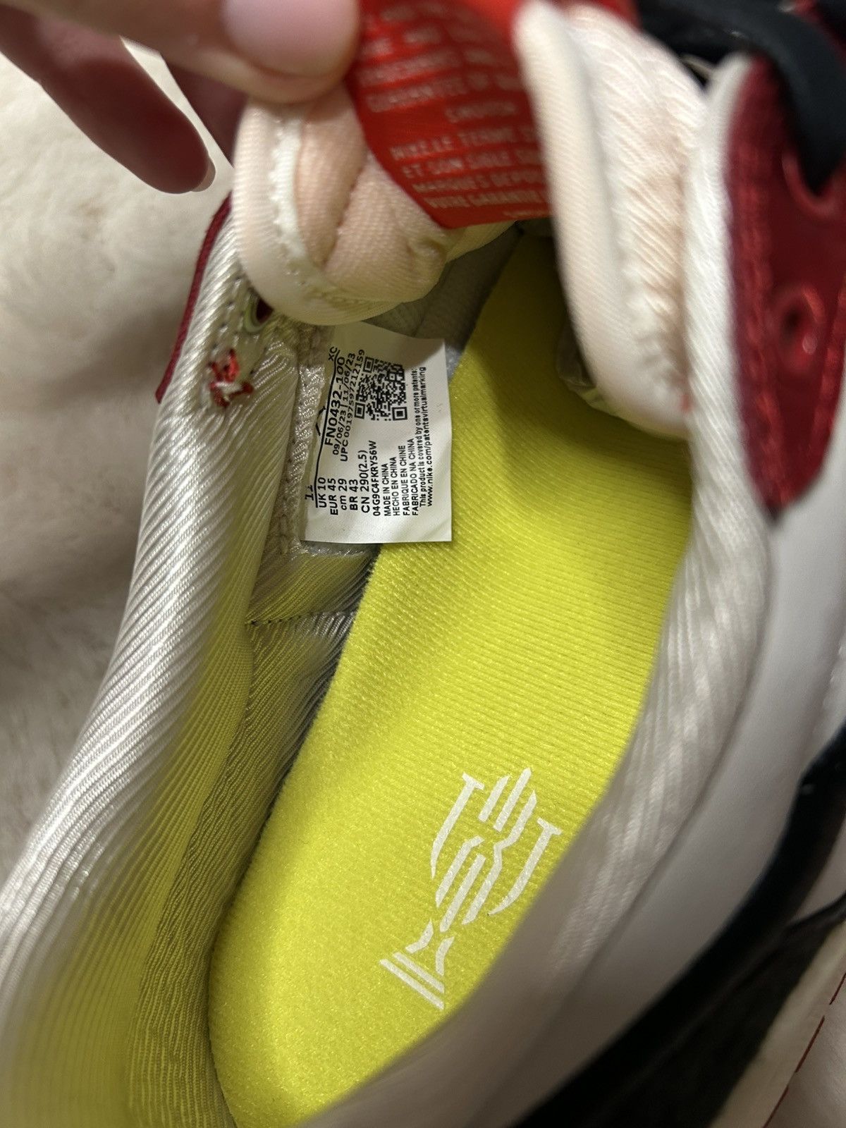 Jordan Brand FN0432 100 Size US 11 / EU 44 - 7 Thumbnail