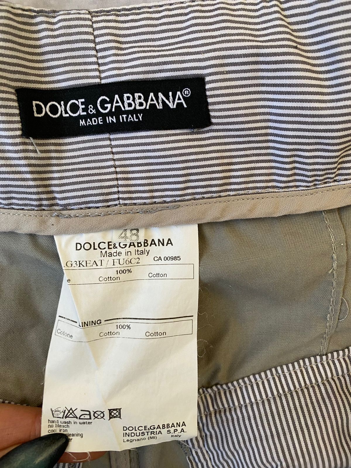 Dolce & Gabbana Dolce & Gabbana SS06 Air Force Military Cargo Pants Size US 33 - 3 Thumbnail
