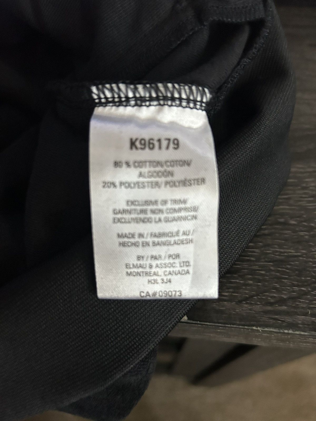 Kangol KANGOL BLACK ZIP UP JACKET Size US L / EU 52-54 / 3 - 5 Thumbnail