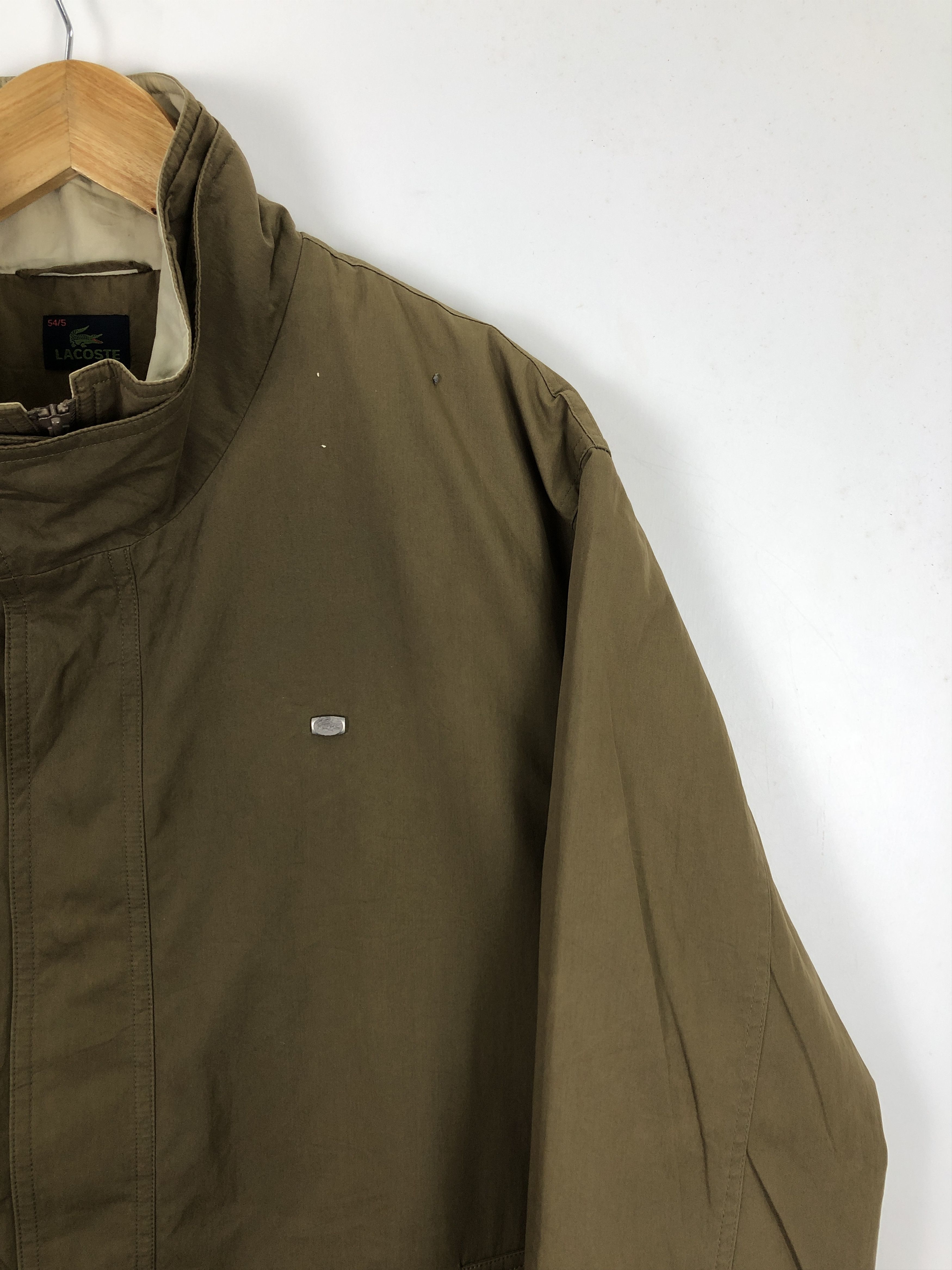 Lacoste Vintage Lacoste Trench Coat Parka Jakcet J1707 Size US L / EU 52-54 / 3 - 8 Thumbnail