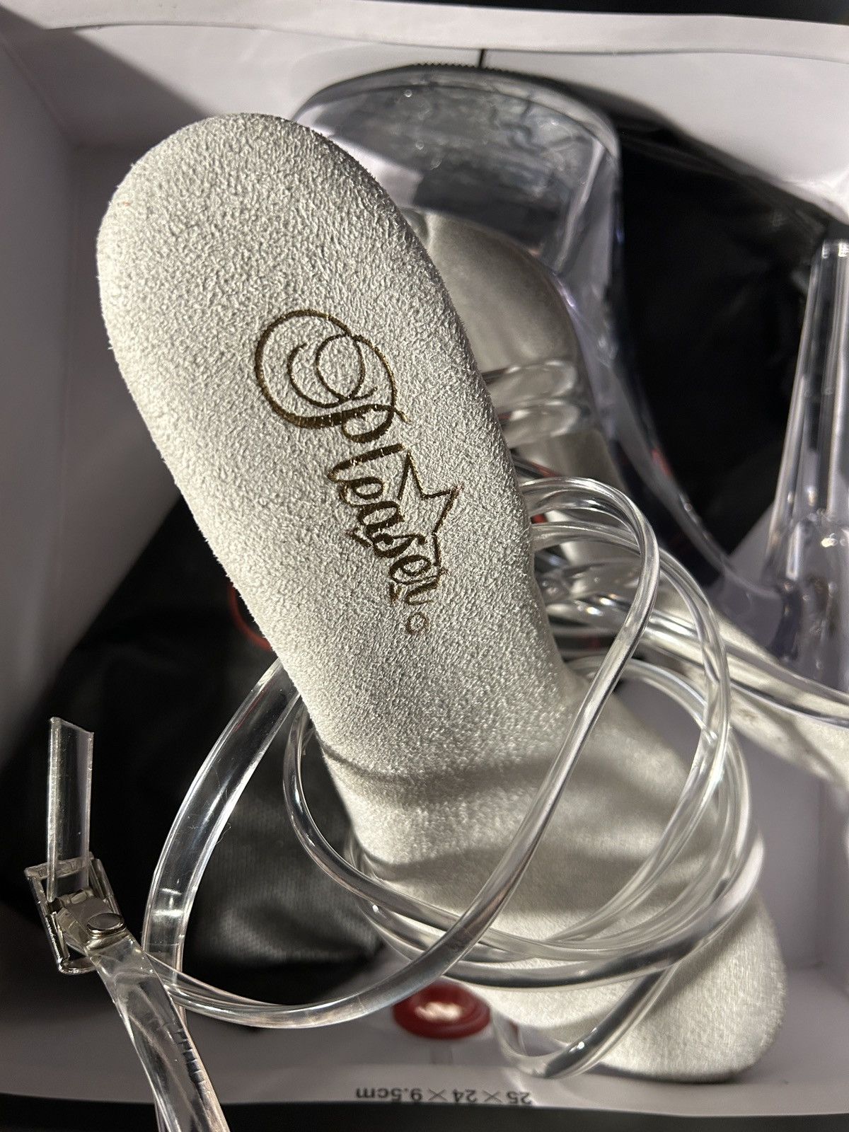 Pleaser Clear Pleaser heels NEVER WORN Size US 8 / IT 38 - 2 Thumbnail