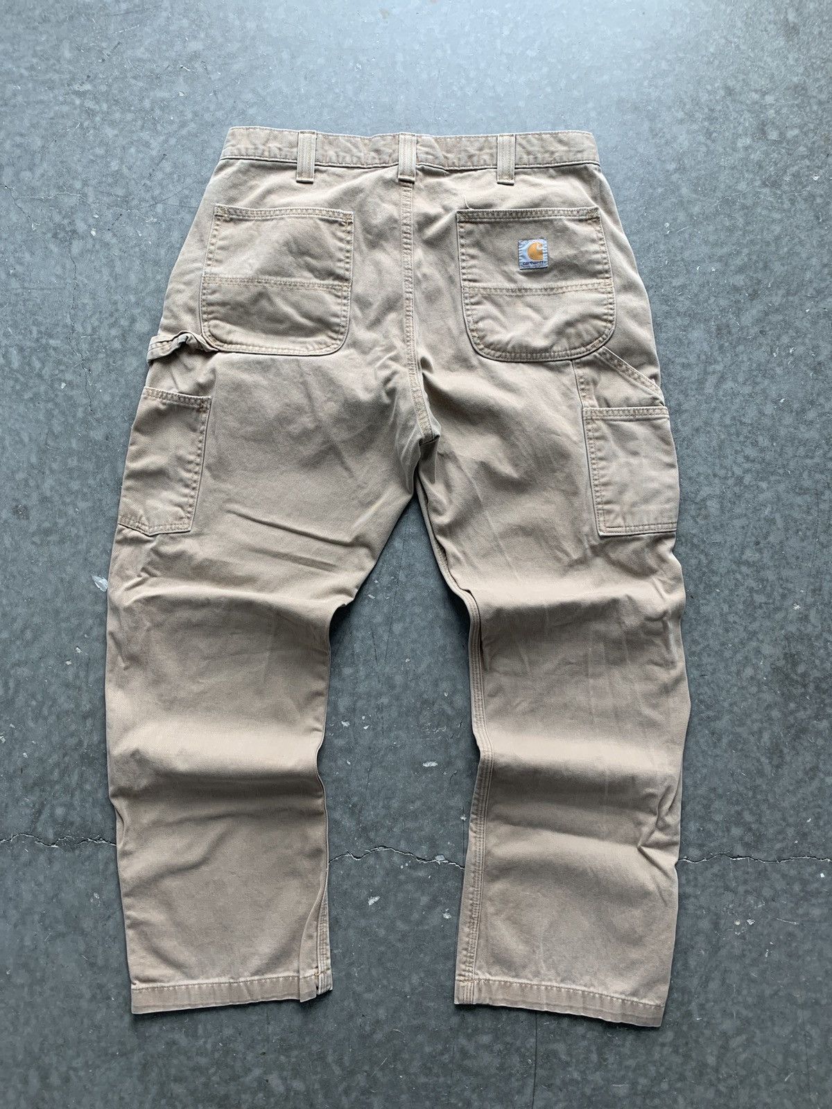 Carhartt × Vintage Crazy Vintage Y2K Carhartt Carpenter Pants Baggy Essential Size US 36 / EU 52 - 1 Thumbnail