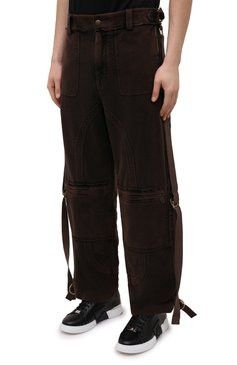Dolce & Gabbana o1y0125 Cargo Pant in Dark Brown Size US 34 / EU 50 - 2 Thumbnail