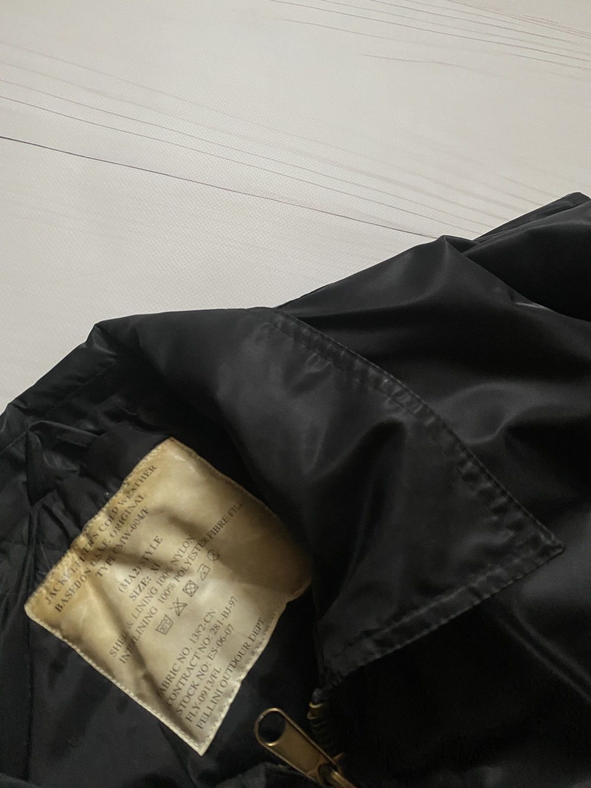 Vintage Vintage MA 2 style bomber nylon jacket Size US XL / EU 56 / 4 - 15 Thumbnail