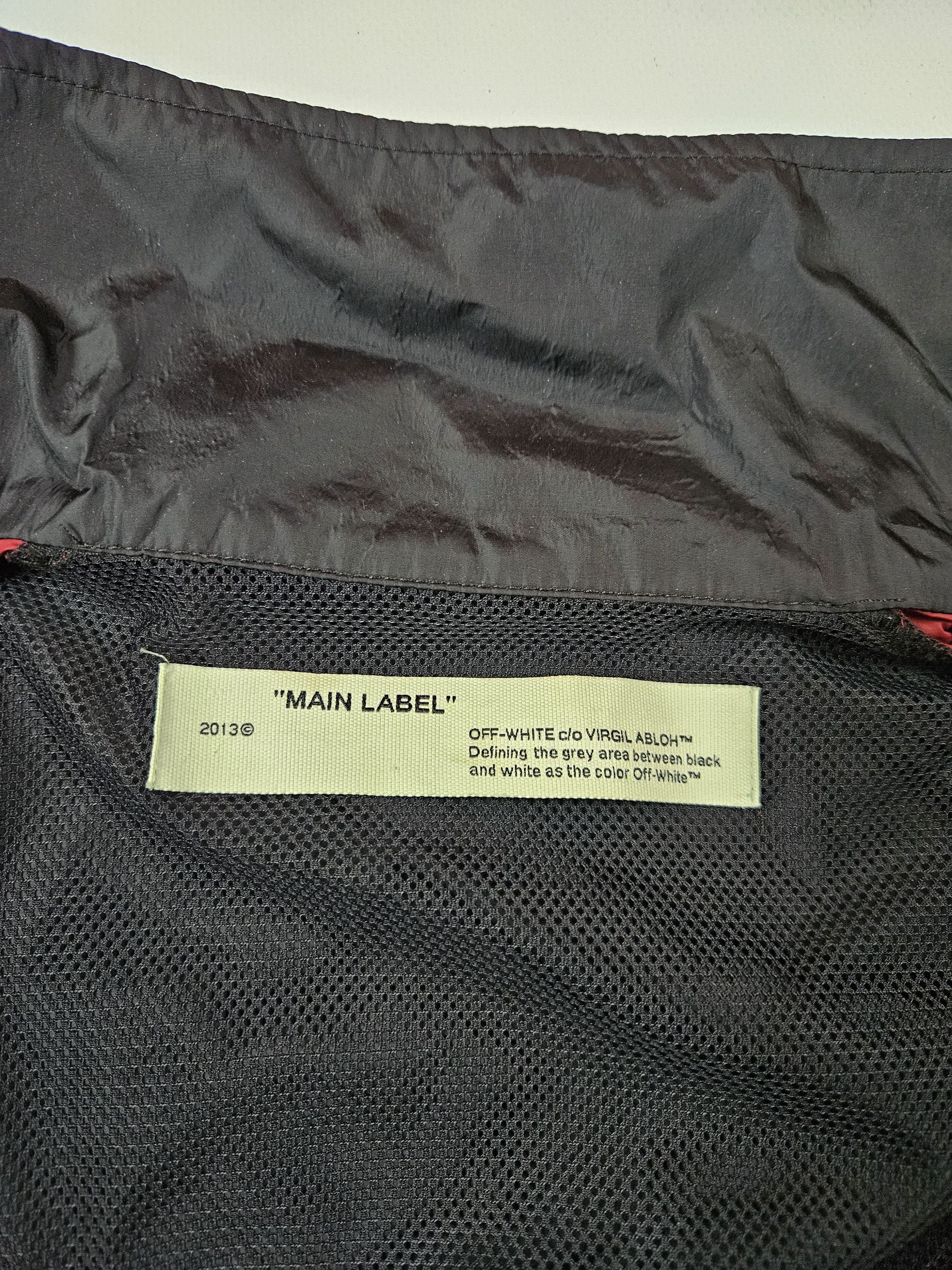 Off-White Off-white SS2020 removable sleeve river trail track top Size US XS / EU 42 / 0 - 14 Thumbnail