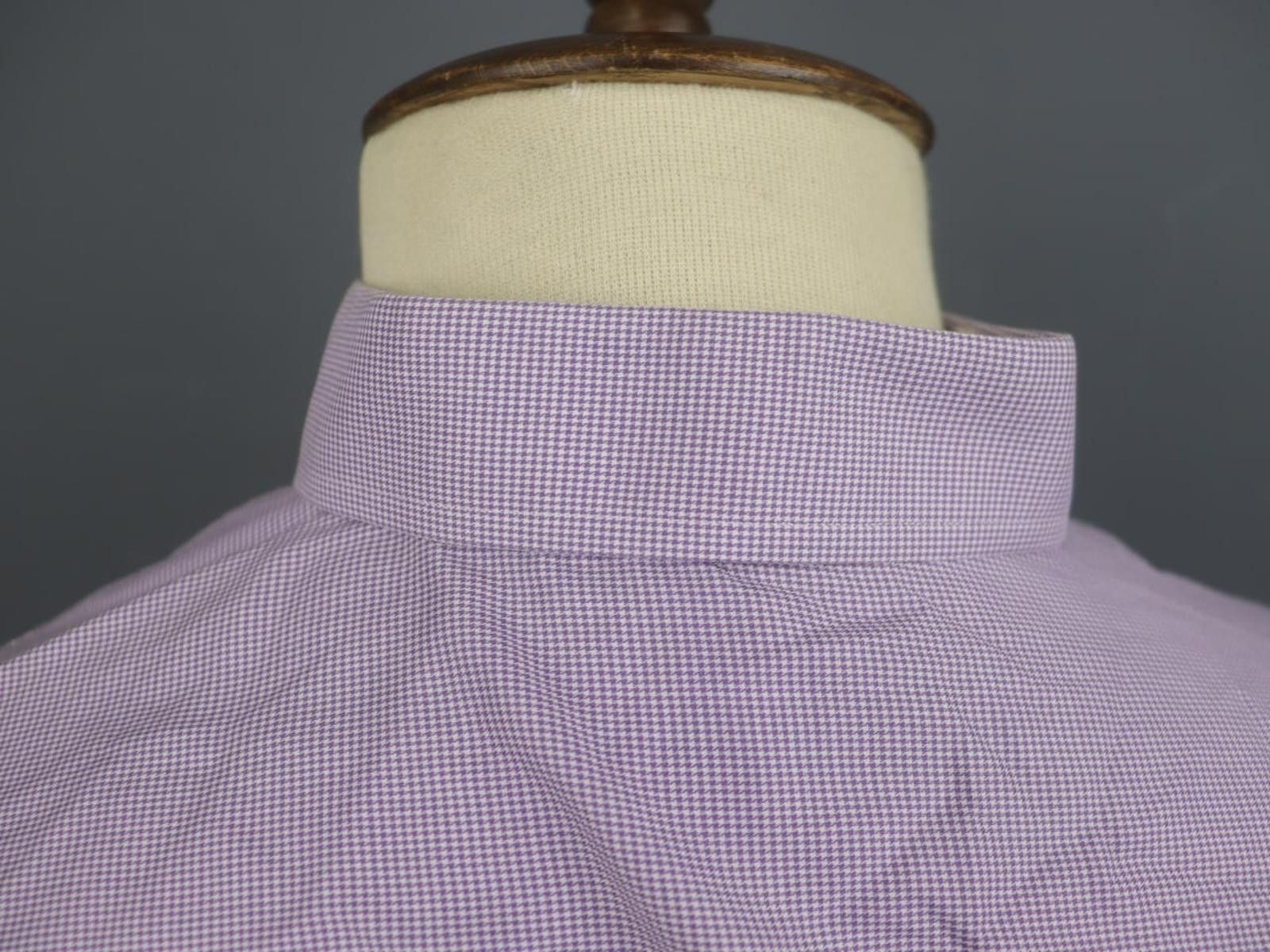 Eton Eton Pink Pinstriped 100% Cotton Dress Shirt Size 42 Size 38R - 7 Thumbnail