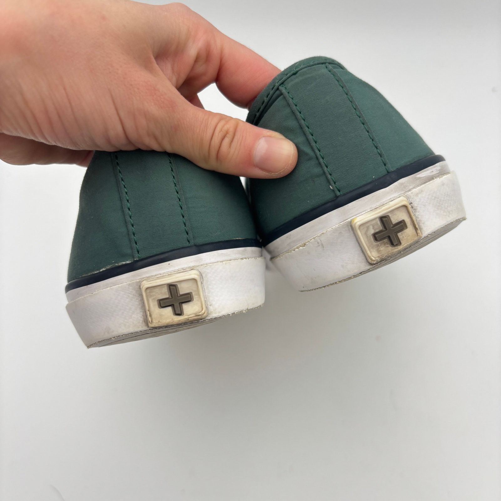 Orlebar Brown Orlebar Brown Doug Storm Green Slip On Sneakers Men's 10 Size US 10 / EU 43 - 12 Thumbnail